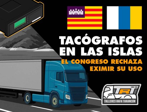 El Congreso rechaza eximir del uso del tacógrafo a transportistas de Canarias y Baleares