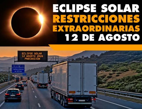 El eclipse solar del 12 de agosto podría traer restricciones extraordinarias al tráfico de camiones