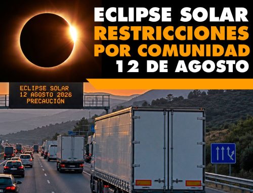 Eclipse solar del 12 de agosto: restricciones y cortes para camiones por comunidades autónomas